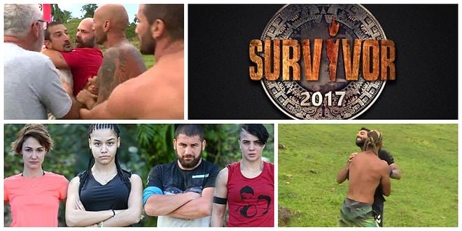 Mücadele, Kavga, Veda! Fırtına Gibi Başlayan Survivor 2017'de Geçtiğimiz Hafta Yaşananlar