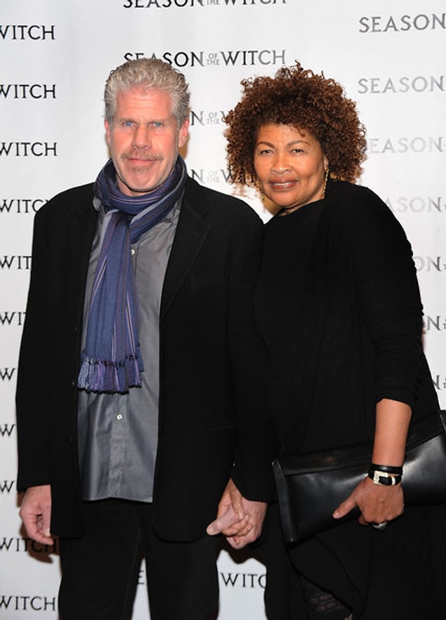 Ron Perlman and Opal Stone