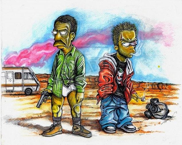 Breaking Bad and The Simpsons