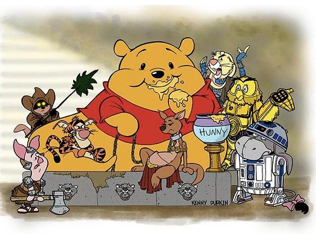 Winnie the Pooh and Star Wars