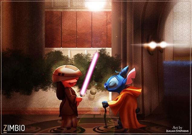 Star Wars and Lilo and Stitch
