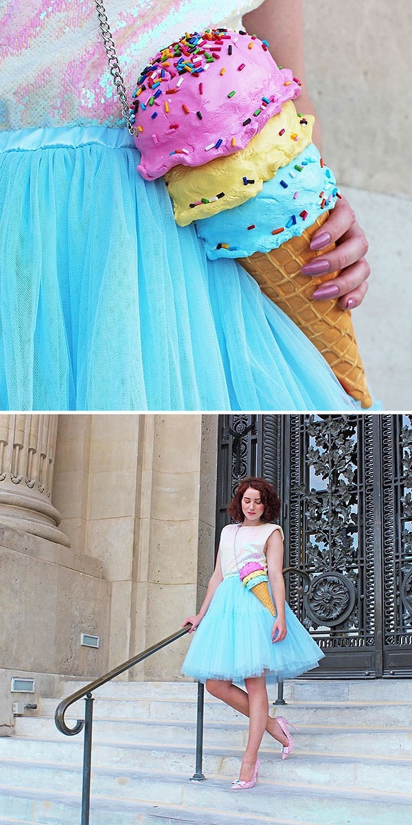 6. Яркое мороженое 🍦