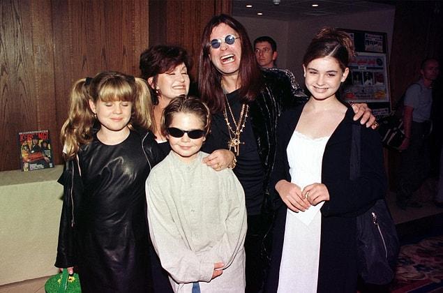 11. Ozzy and Sharon Osbourne were criticized for pushing their children into the world of show business.