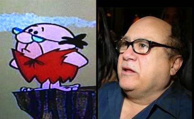 10. Персонаж из "Флинстоуны"