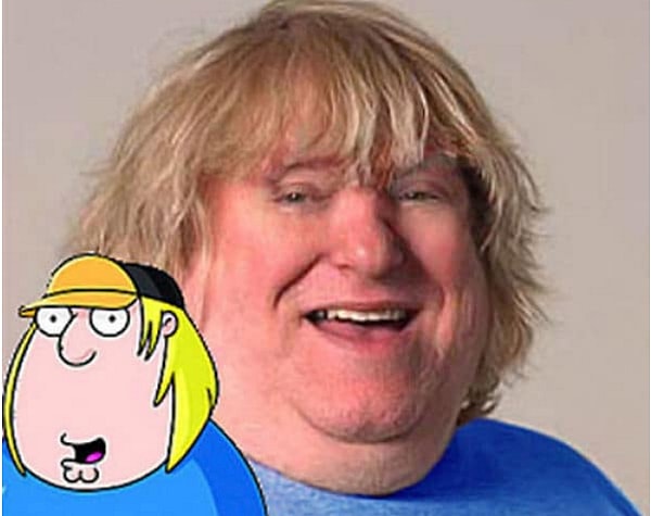 12. Крис Гриффин из "Гриффины"