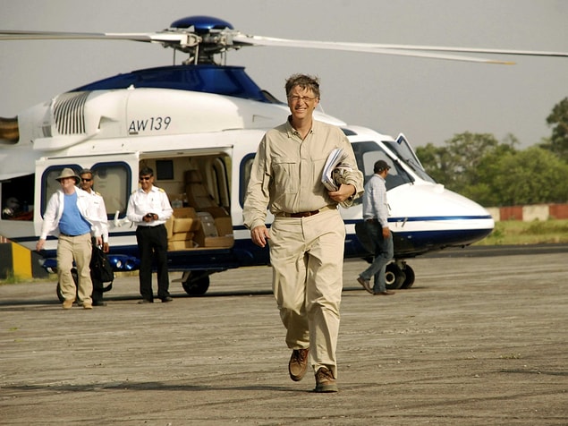 6. Fakat bunun gerçekleşmesi tamamen Bill Gates'in ekonomik durumuna bağlı değil.