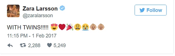 4. Певица Зара Ларсон: "ДВОЙНЯ"