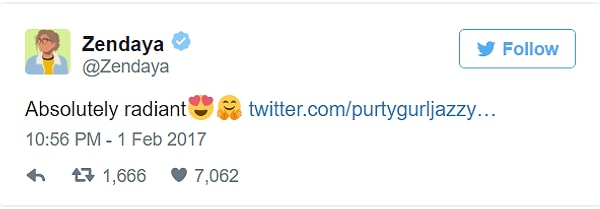 7. Зендая (певица и актриса): "Абсолютно блестяще"