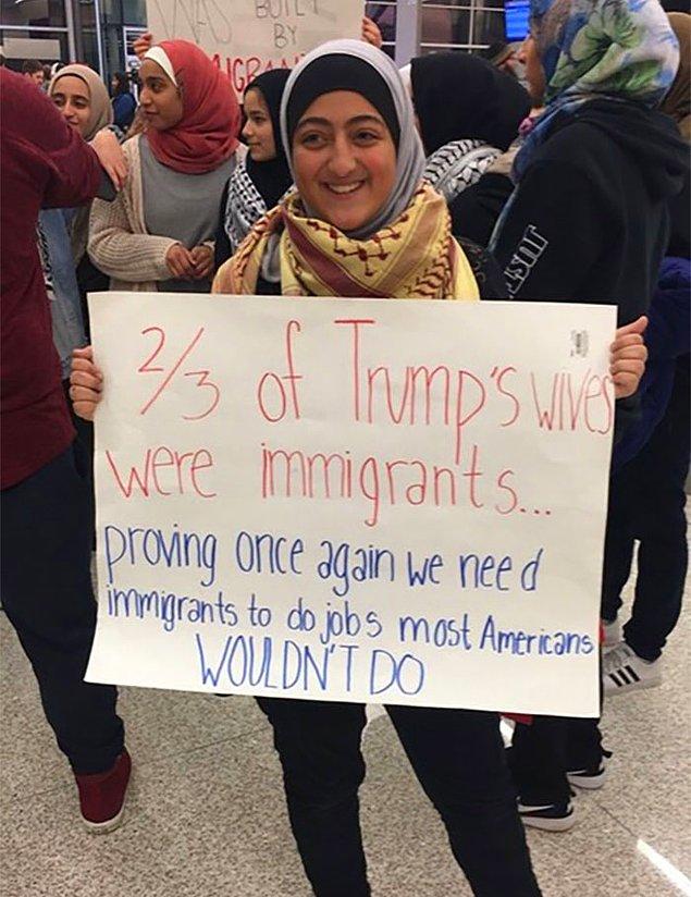 1. "Trump'ın 3 eşinden 2'si göçmen...