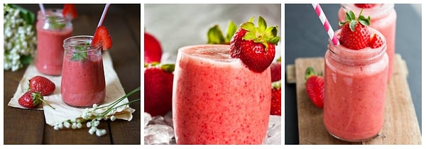 11. Клубничный смузи