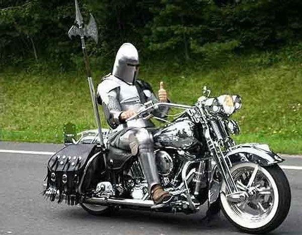 12. Современный рыцарь на железном коне