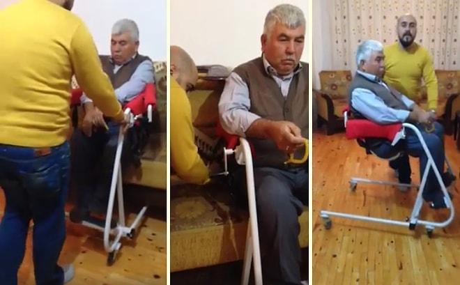 Engelli Bireyler ve Yaşlılar İçin Büyük Kolaylık Sağlayacak Alet Yapan Antalyalı Adam