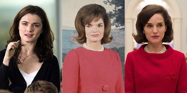 16. Darren Aronofsky was considered first to direct Jackie. Also, for the role of Jacqueline Kennedy, Rachel Weisz was considered.