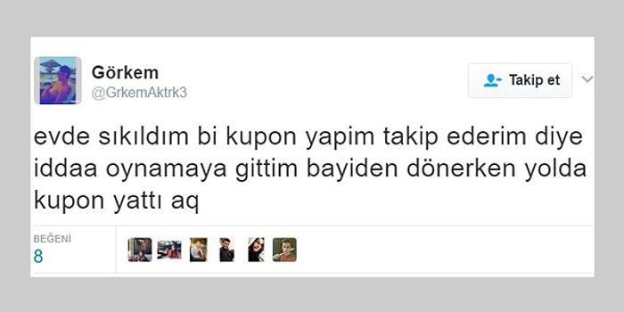 İddaa Oynayıp Kaybedenlerin Duygularına Çok İyi Tercüman Olacak 15 Loser Tweet