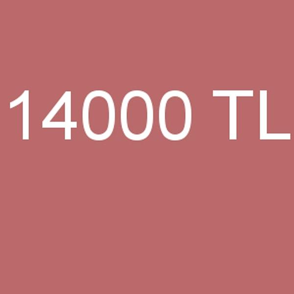 14.000 TL!