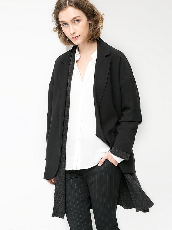 10. Пиджак в мужском стиле