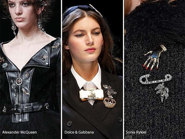 Тренд №9: цепи, эмали, стим панк