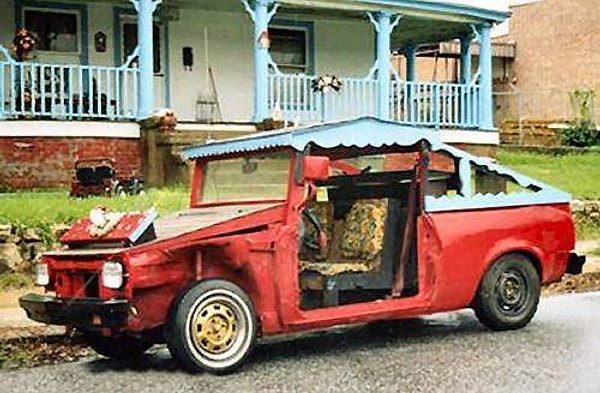 20. Помните ту тачку из мультика "Флинтстоуны"?