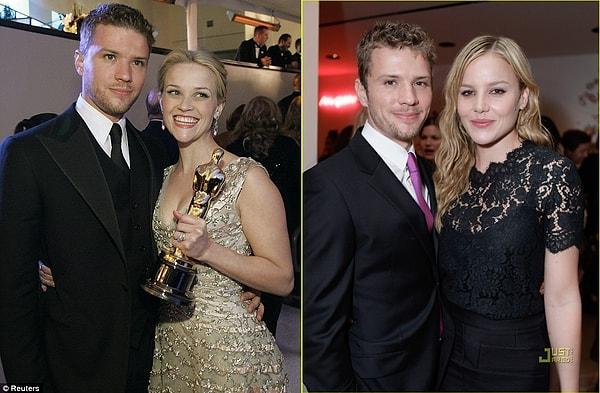 17. Ryan Phillippe, eşi Reese Witherspoon'u, "Stop-Loss" filminin setinde tanıştığı Abbie Cornish'le aldatmıştı.