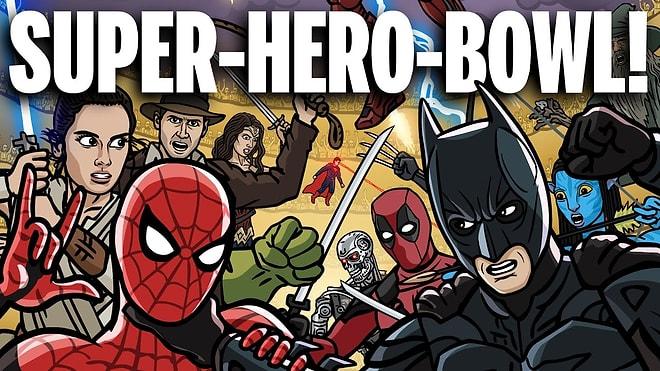 Süper Kahramanları Tek Bir Dövüş Alanında Buluşturan Efsane Video!