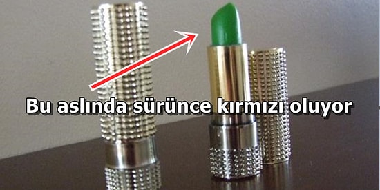 Küçükken Annesinin Makyaj Malzemesini Karıştıran Kızların Çok İyi Bildiği Sihir: Yeşil Ruj