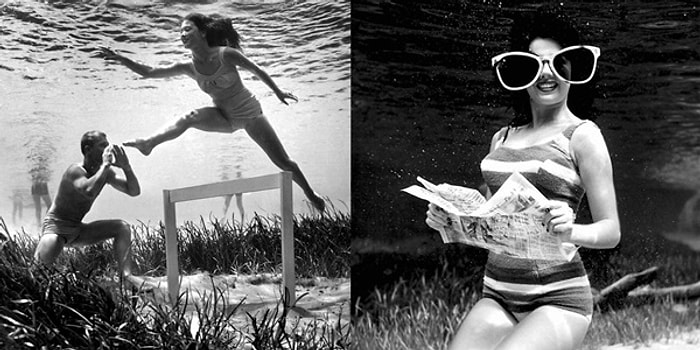 1938 Yılında Çekildiğine Hayatta İnanmayacağınız 29 Su Altı Fotoğrafı