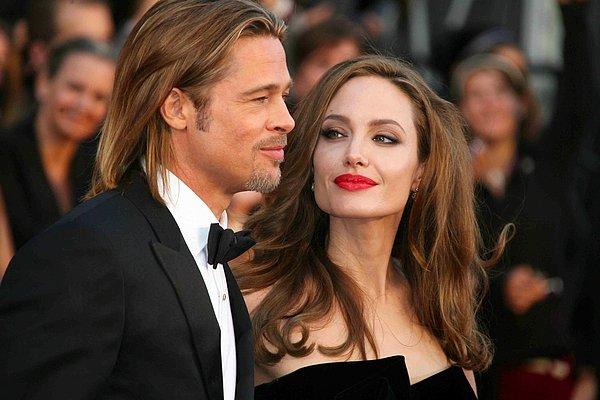 1. Onlar, yaşadıkları dolu dizgin aşkla sadece Hollywood'a değil, tüm dünyaya damgalarını vurmuştu: Brad Pitt & Angelina Jolie!