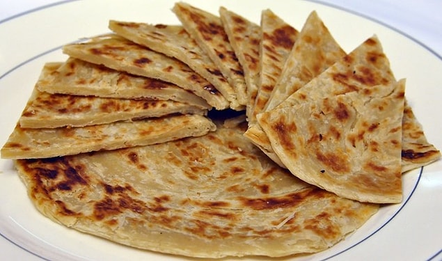 9. Gelelim gözlemelerin en tatlısına: tahinli gözleme!