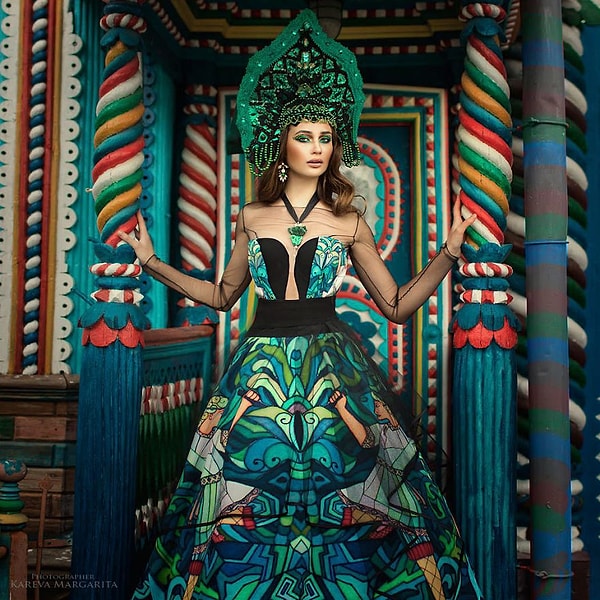 18. Гламурная красавица