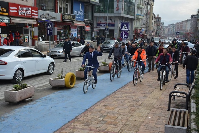 Pedalların Gücü Adına! Çaycuma Belediyesi'nde Artık Herkes Bisiklete Biniyor