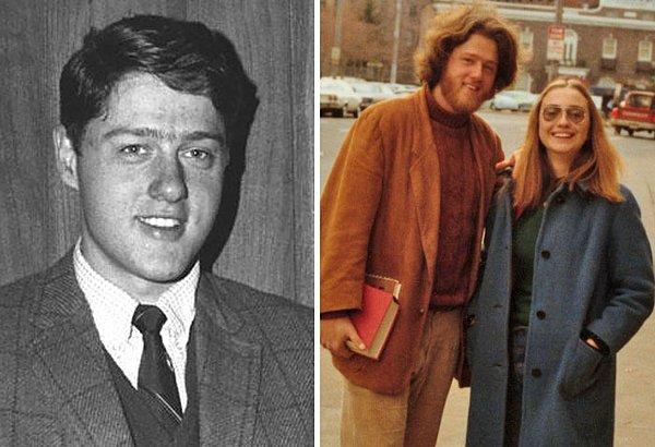 7. Bill Clinton - Yaş: 22 ve 26