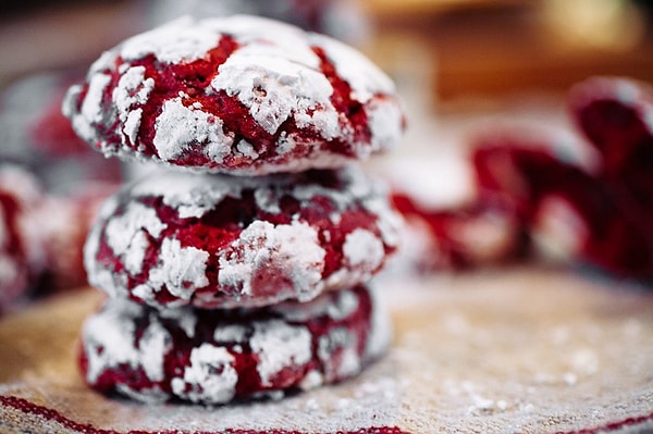 10. Печенье Красный бархат.