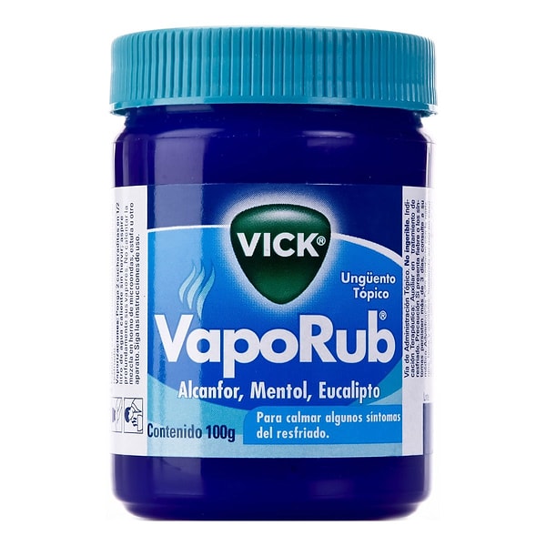 8. Мазь от простуды VapoRub лечит инфекции ногтя