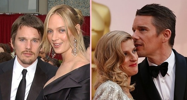 8. Но Лоу не один такой. В отношениях Умы Турман и Итана Хоука точкой невозврата тоже стала няня, присматривающая за детьми.