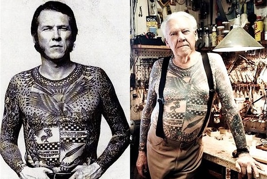 "Как ты будешь выглядеть через 40 лет?!" Или немного о татуировках пожилых людей