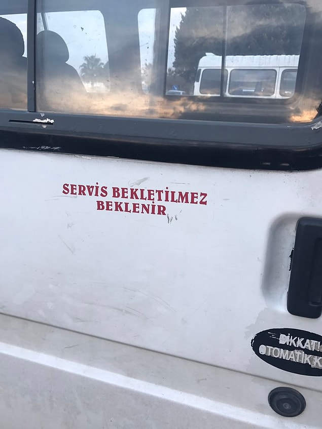 13. Adana'da servis bekletilmez