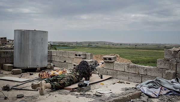 5. Она также помогла освободить езидских девушек, которые находились в сексуальном рабстве