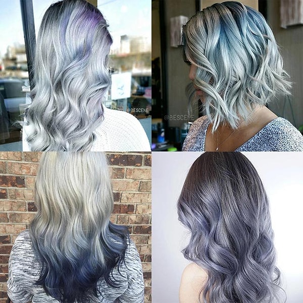 16. Поэтому просто определитесь со своим любимым цветом джинсов, сотворите его на своих волосах и... вуаля!