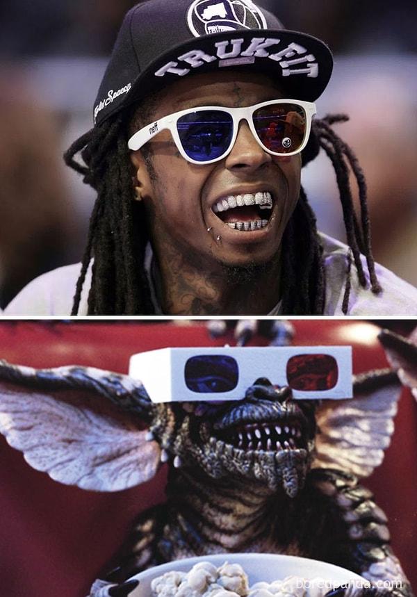 16. Lil Wayne ve Gremlin.