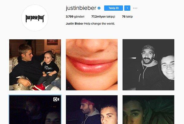12. Takipçilerine kızdığı için Instagram hesabını kapatan ve 6 aydır hiç paylaşım yapmayan Justin Bieber yepyeni fotoğraflarla sosyal medyaya geri döndü!