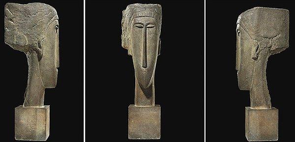 4. Amedeo Modigliani: Tête, 1910-1912