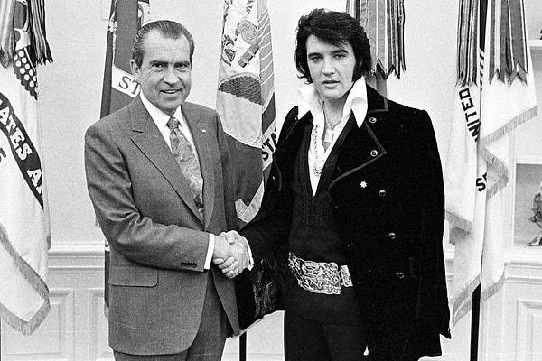 2. Elvis Presley & Richard Nixon