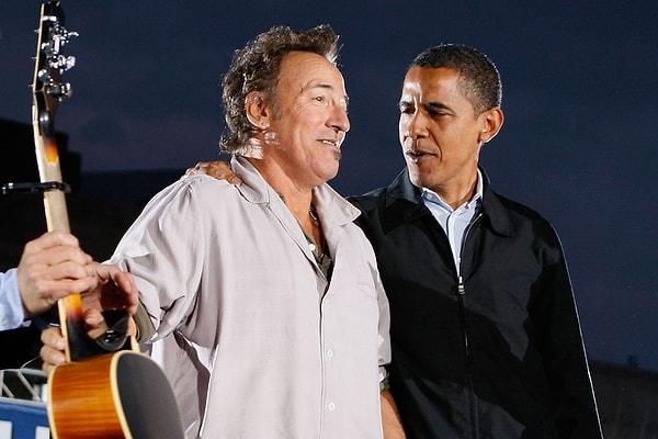 20. Bruce Springsteen & Barack Obama