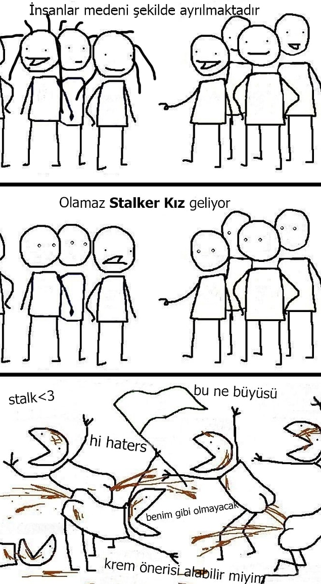 10. Stalker kız