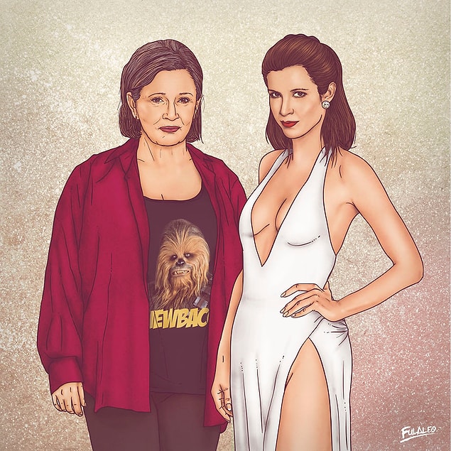 3. Carrie Fisher