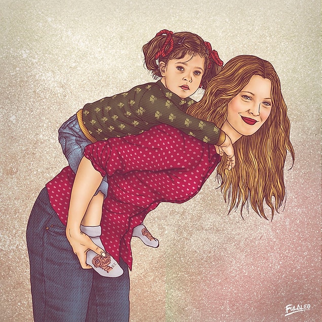 6. Drew Barrymore