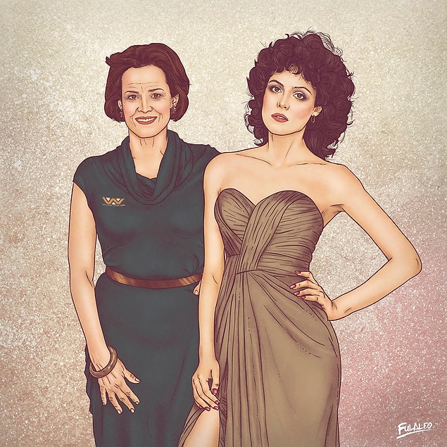 9. Sigourney Weaver