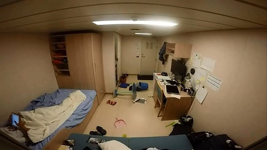 Şiddetli Fırtınalarda Kamaraların İçi Nasıl Gözüküyor?