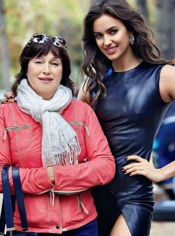 25. Irina Shayk'ın annesi Olga