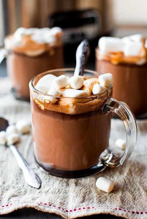 2. Sıcak çikolata kakaosuz olmaz.